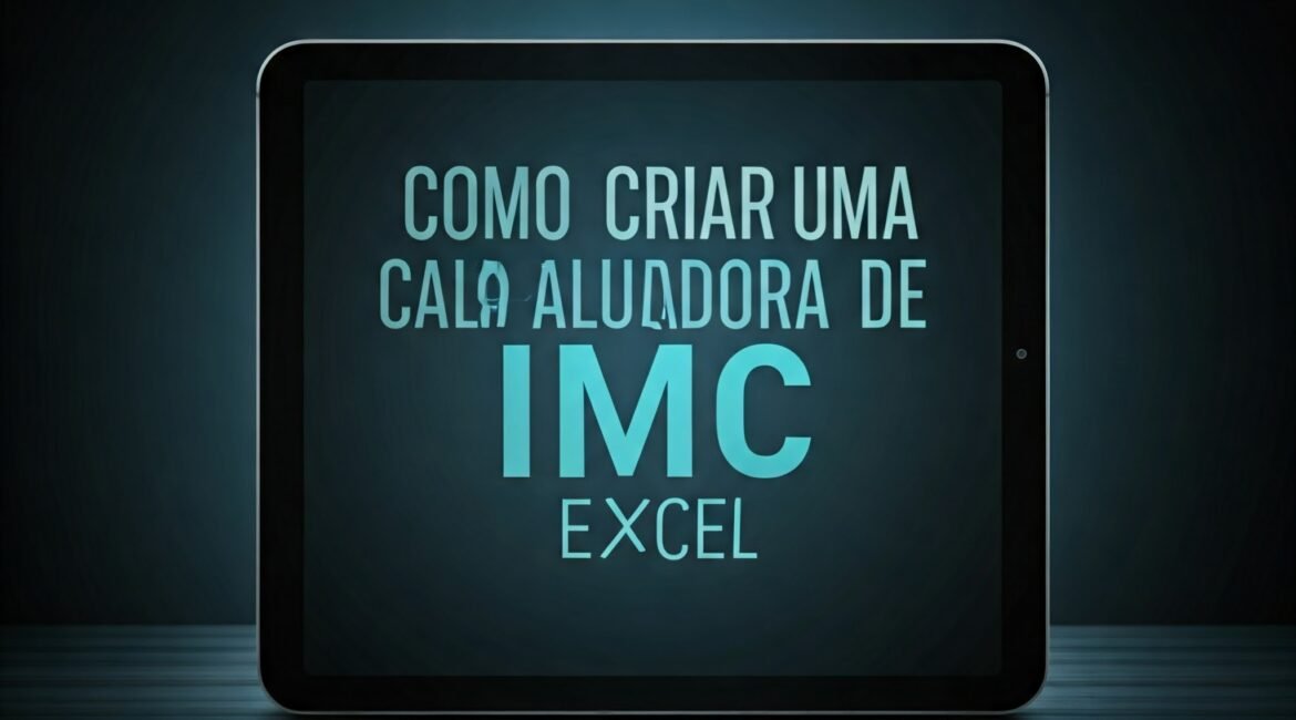 Como Criar uma Calculadora de IMC no Excel