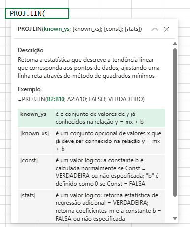 Analise Preditiva de dados com Proj.Lin