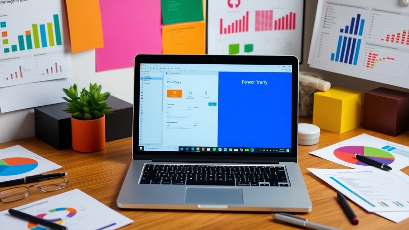 Planilha com Power Query na tela