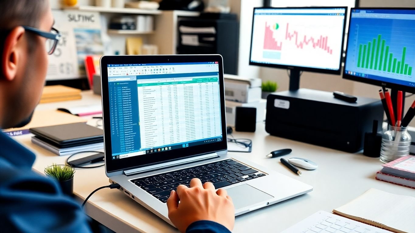 Imagem de VBA no Excel e produtividade.